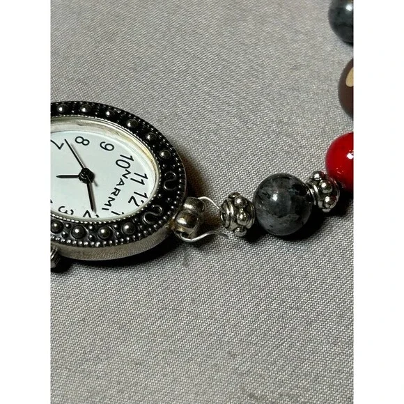 NCAA Ohio State University Beaded Charm Watch - Picture 5 of 5